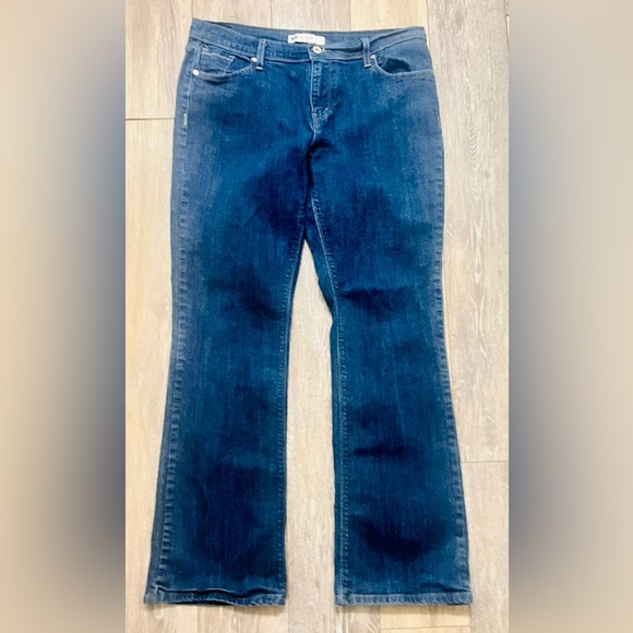 Y2K Levi's Womens 515 Denim Jeans Flap Pockets Bootcut size 14 - Picture 4 of 7